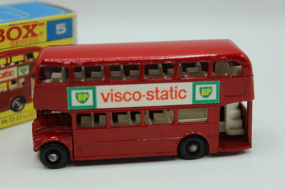 Matchbox Lesney 5d Route master Bus Visco - Static - Magic Matchbox