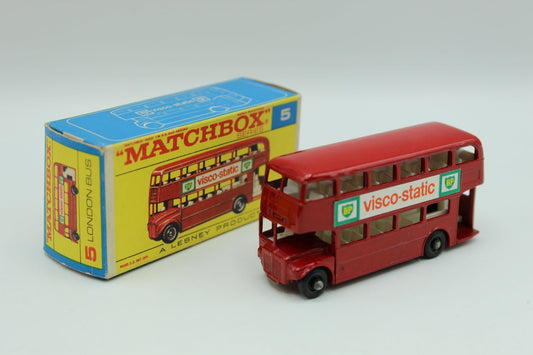 Matchbox Lesney 5d Route master Bus Visco - Static - Magic Matchbox