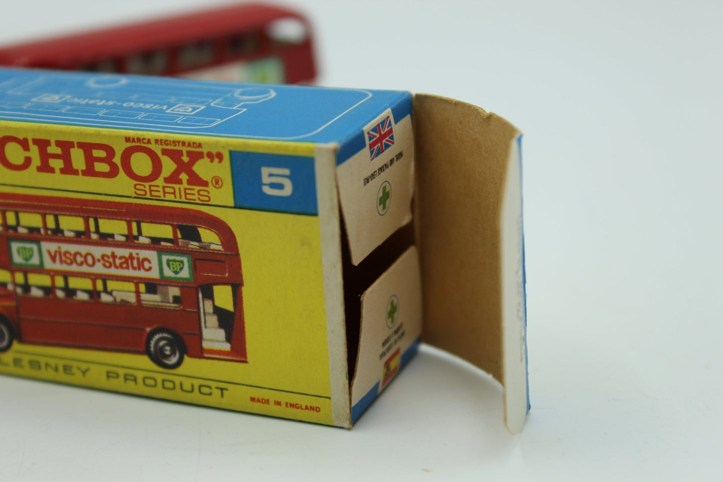 Matchbox Lesney 5d Route master Bus Visco - Static - Magic Matchbox