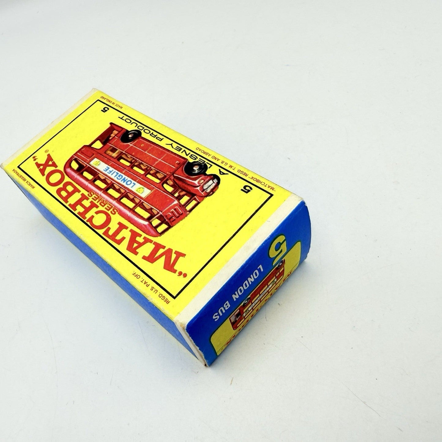 Matchbox Lesney 5d Routemaster Bus BPW Long Life - Magic Matchbox