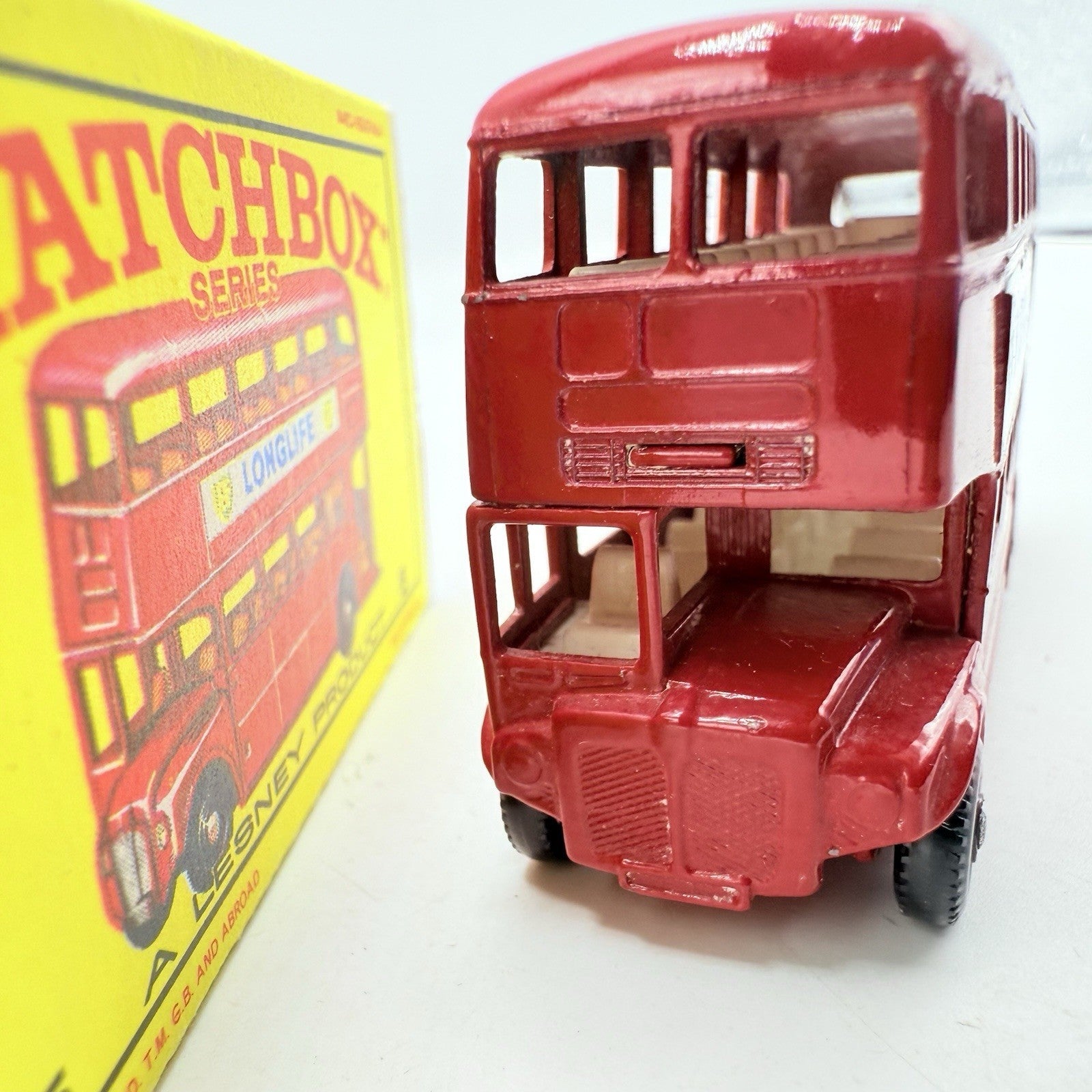 Matchbox Lesney 5d Routemaster Bus BPW Long Life - Magic Matchbox