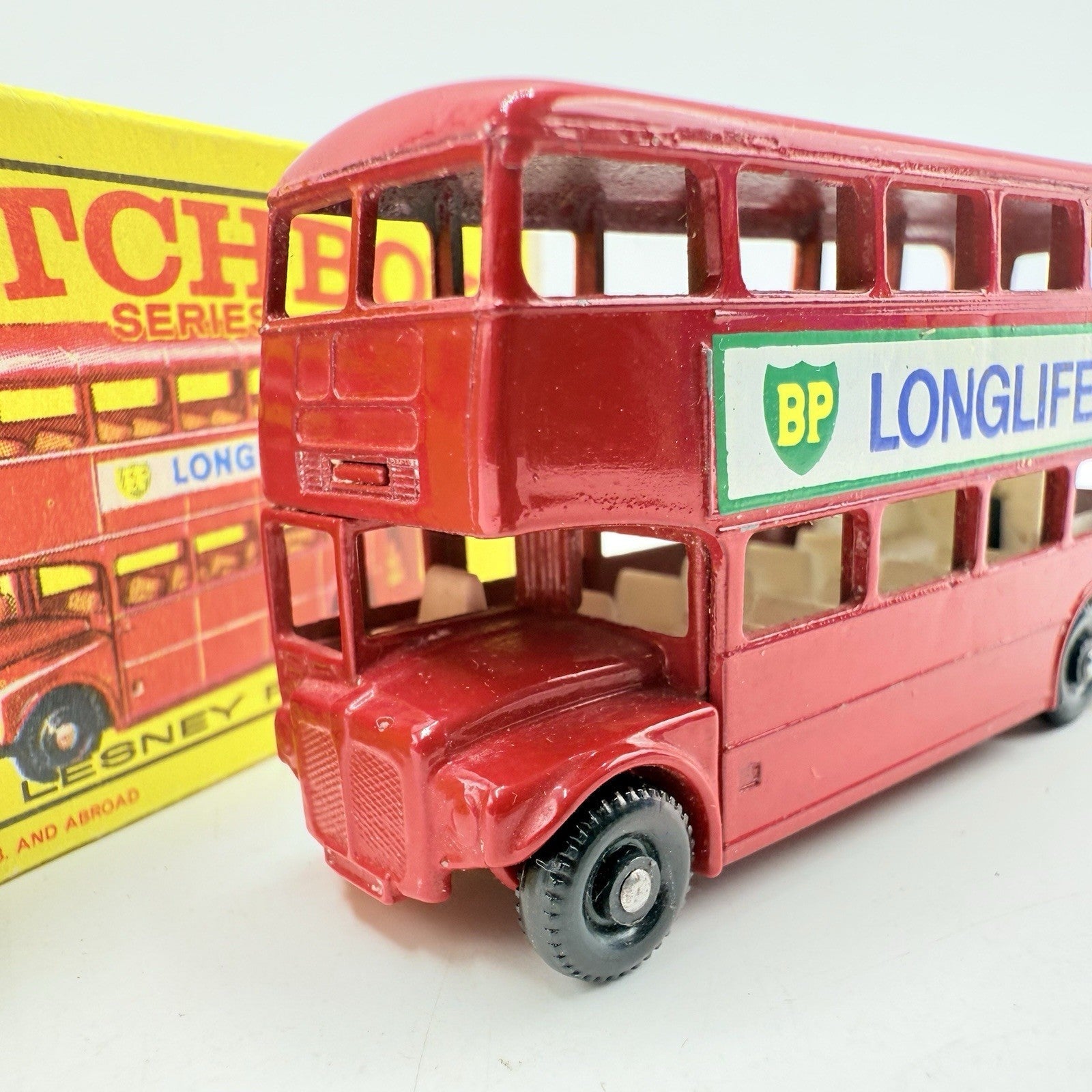 Matchbox Lesney 5d Routemaster Bus BPW Long Life - Magic Matchbox