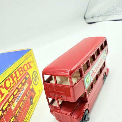 Matchbox Lesney 5d Routemaster Bus BPW Visco Static - Magic Matchbox