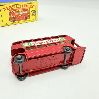 Matchbox Lesney 5d Routemaster Bus BPW Visco Static - Magic Matchbox