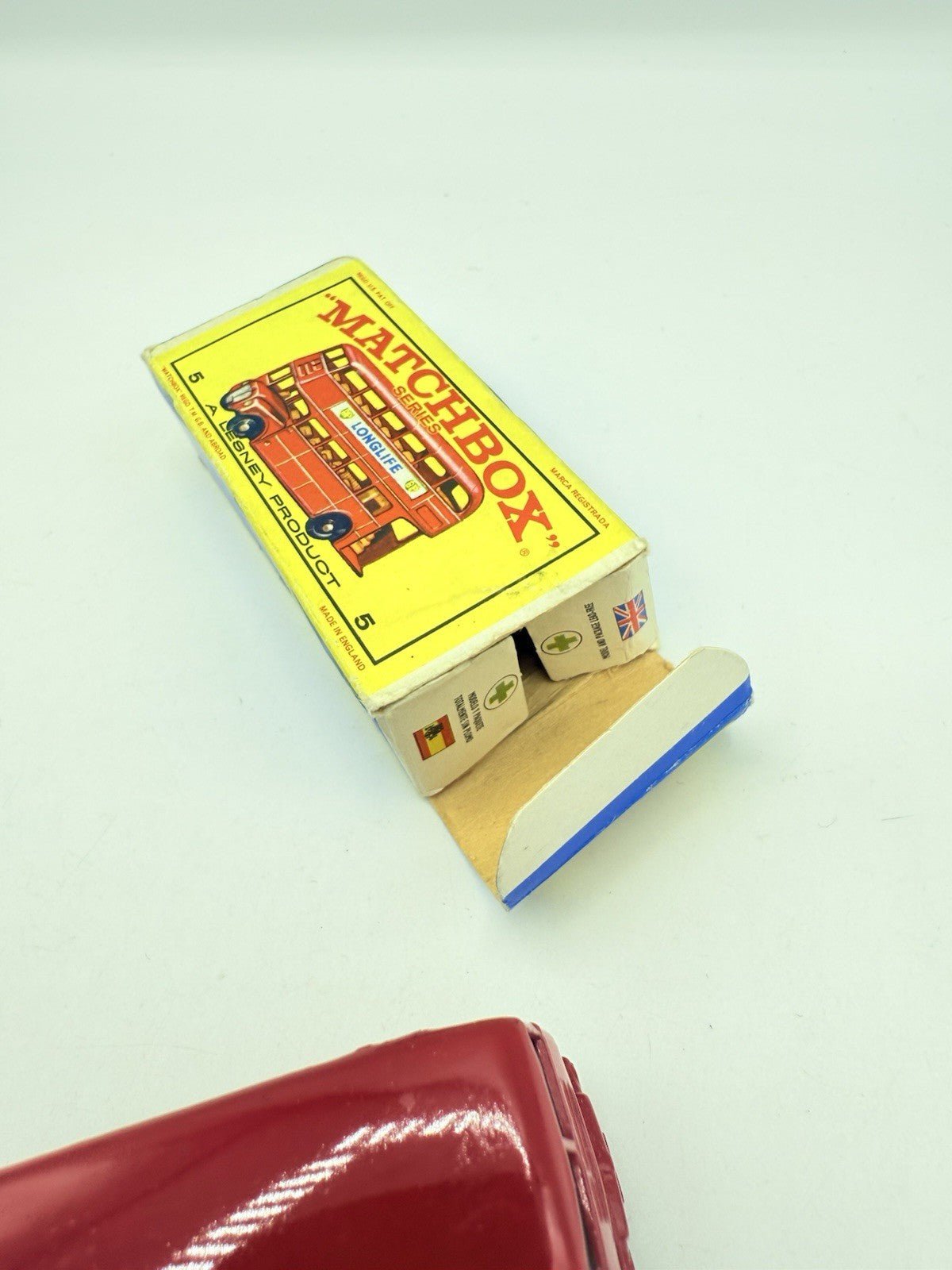 Matchbox Lesney 5d Routemaster Bus BPW Visco Static - Magic Matchbox