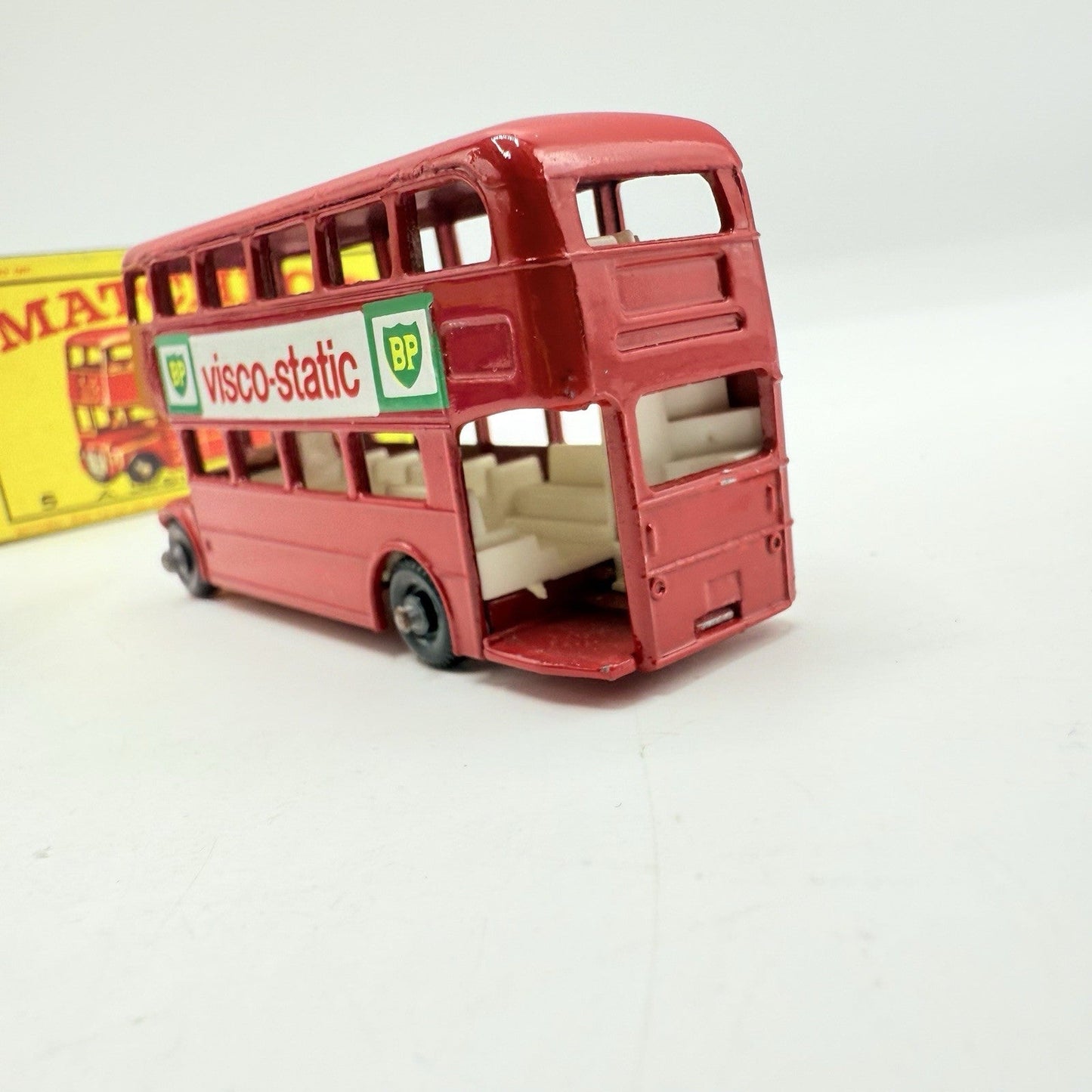 Matchbox Lesney 5d Routemaster Bus BPW Visco Static - Magic Matchbox