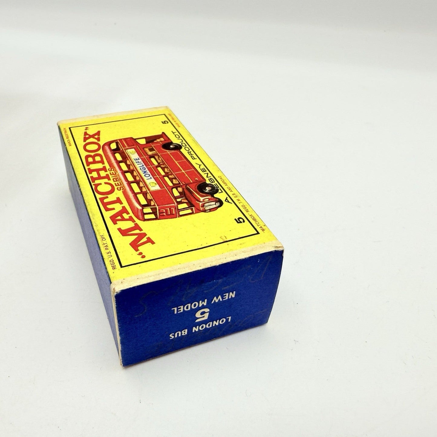 Matchbox Lesney 5d Routemaster Bus BPW Visco Static - Magic Matchbox