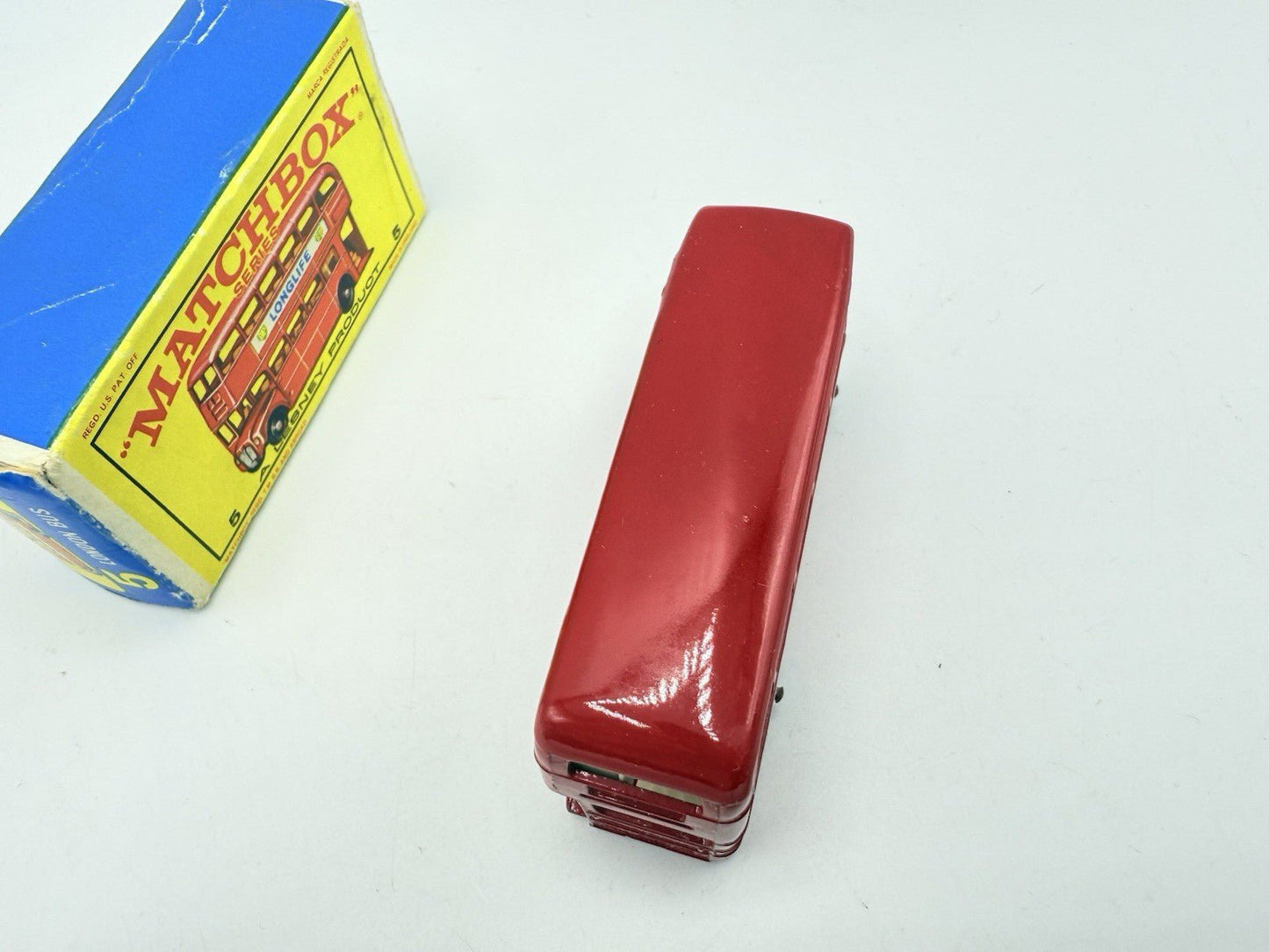 Matchbox Lesney 5d Routemaster Bus BPW Visco Static - Magic Matchbox