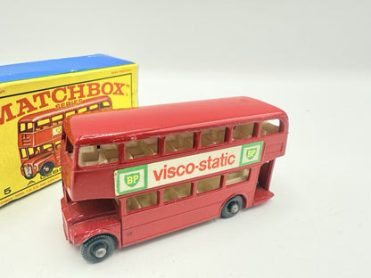 Matchbox Lesney 5d Routemaster Bus BPW Visco Static - Magic Matchbox