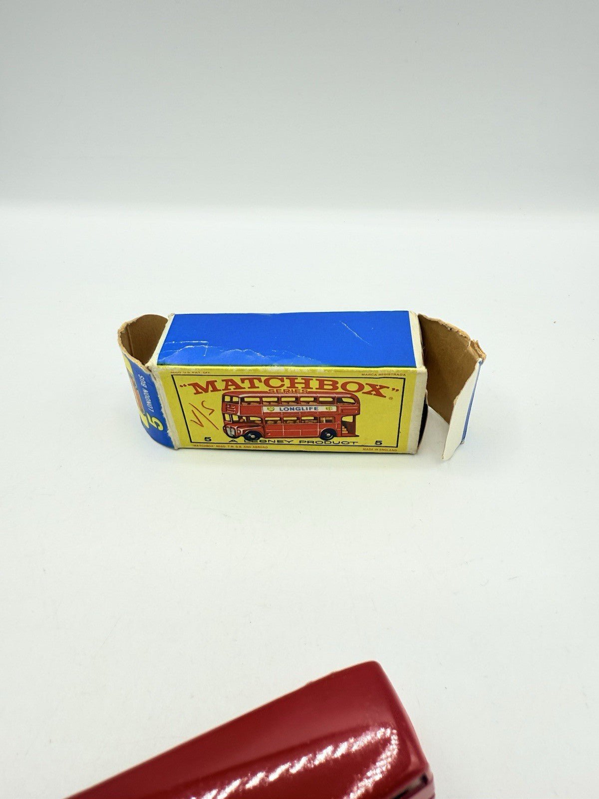 Matchbox Lesney 5d Routemaster Bus BPW Visco Static - Magic Matchbox