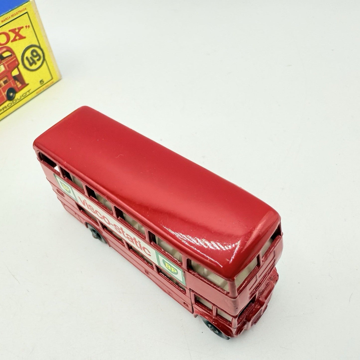 Matchbox Lesney 5d Routemaster Bus BPW Visco Static - Magic Matchbox