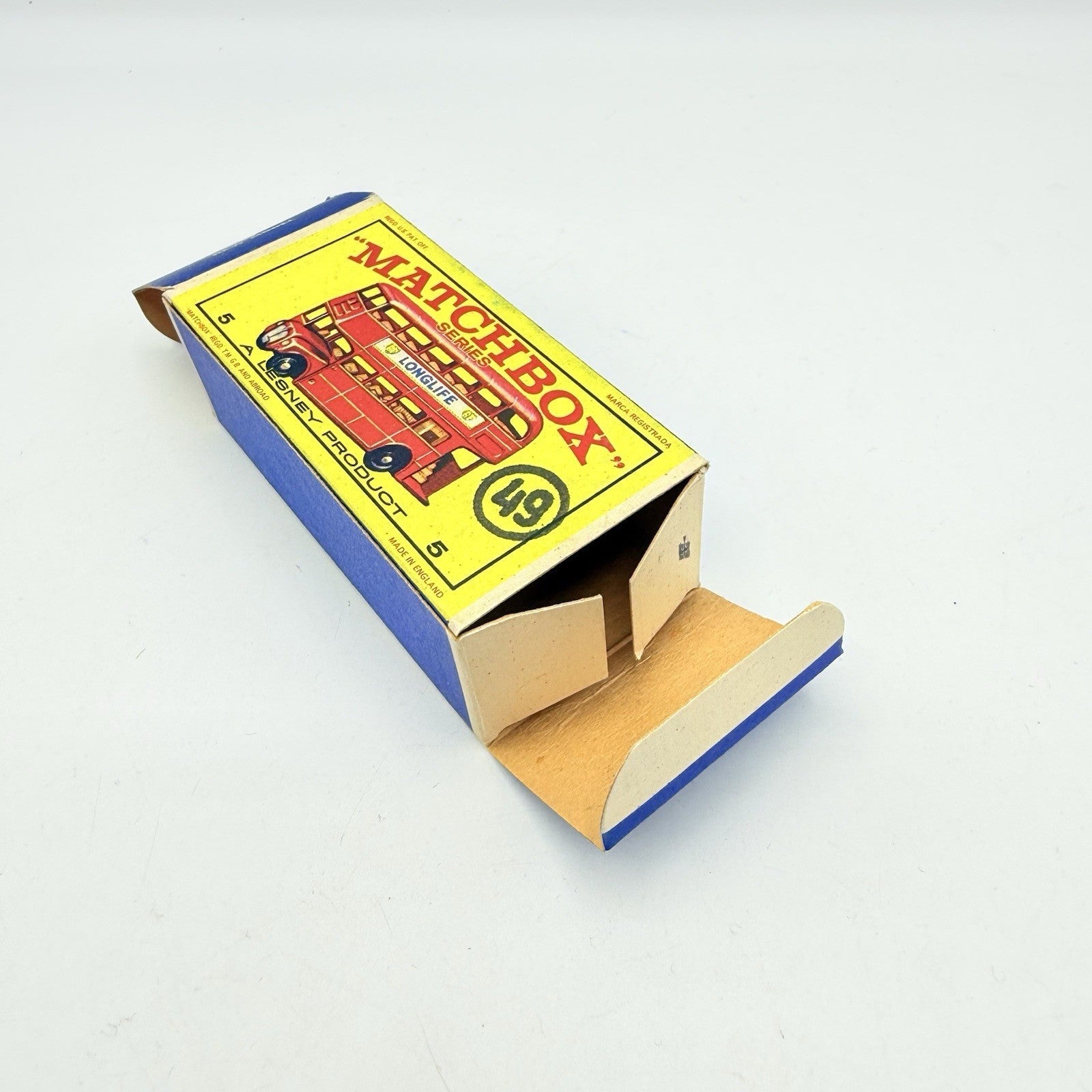 Matchbox Lesney 5d Routemaster Bus BPW Visco Static - Magic Matchbox