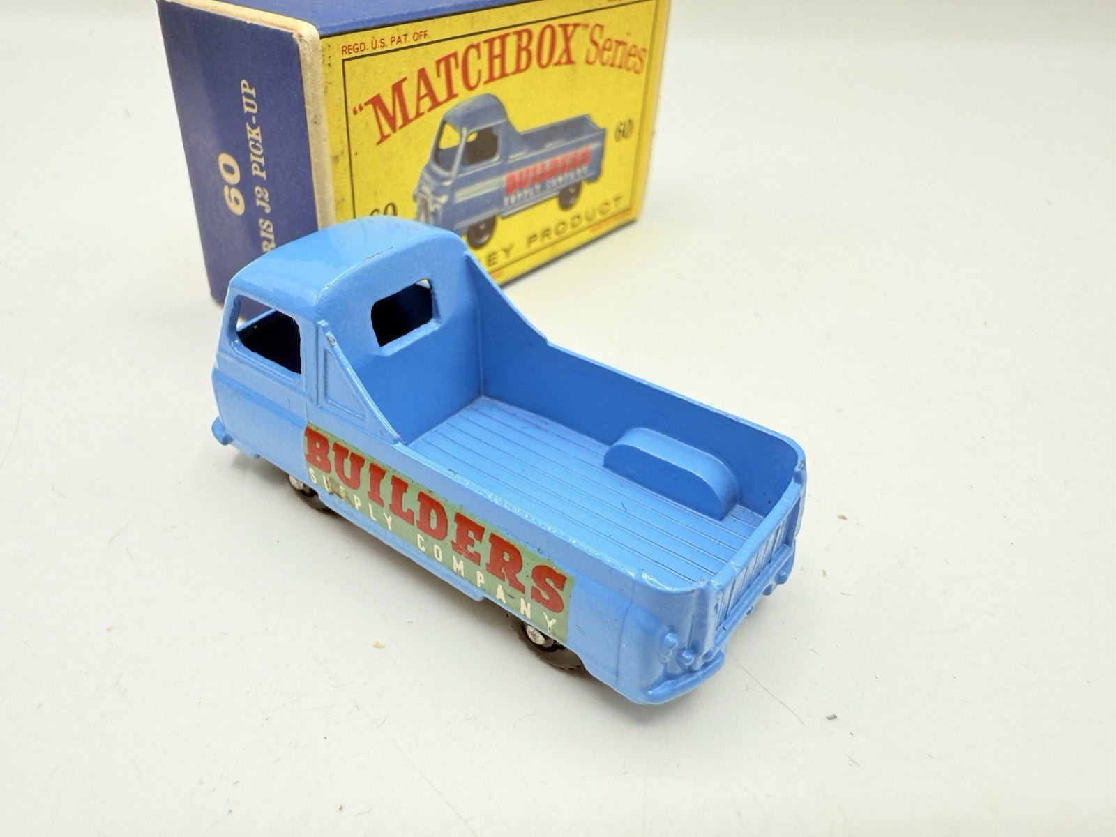 Matchbox Lesney 60a Morris J2 Pick Up BPW - Magic Matchbox