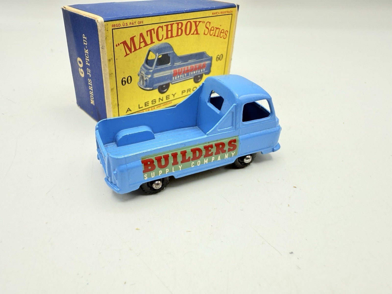 Matchbox Lesney 60a Morris J2 Pick Up BPW - Magic Matchbox