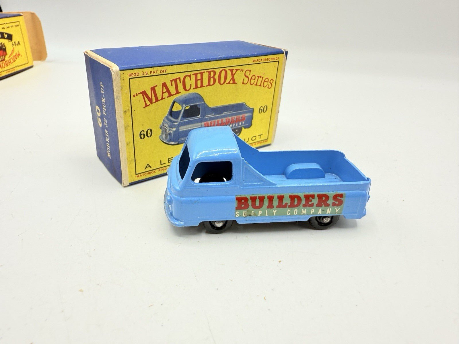 Matchbox Lesney 60a Morris J2 Pick Up BPW - Magic Matchbox