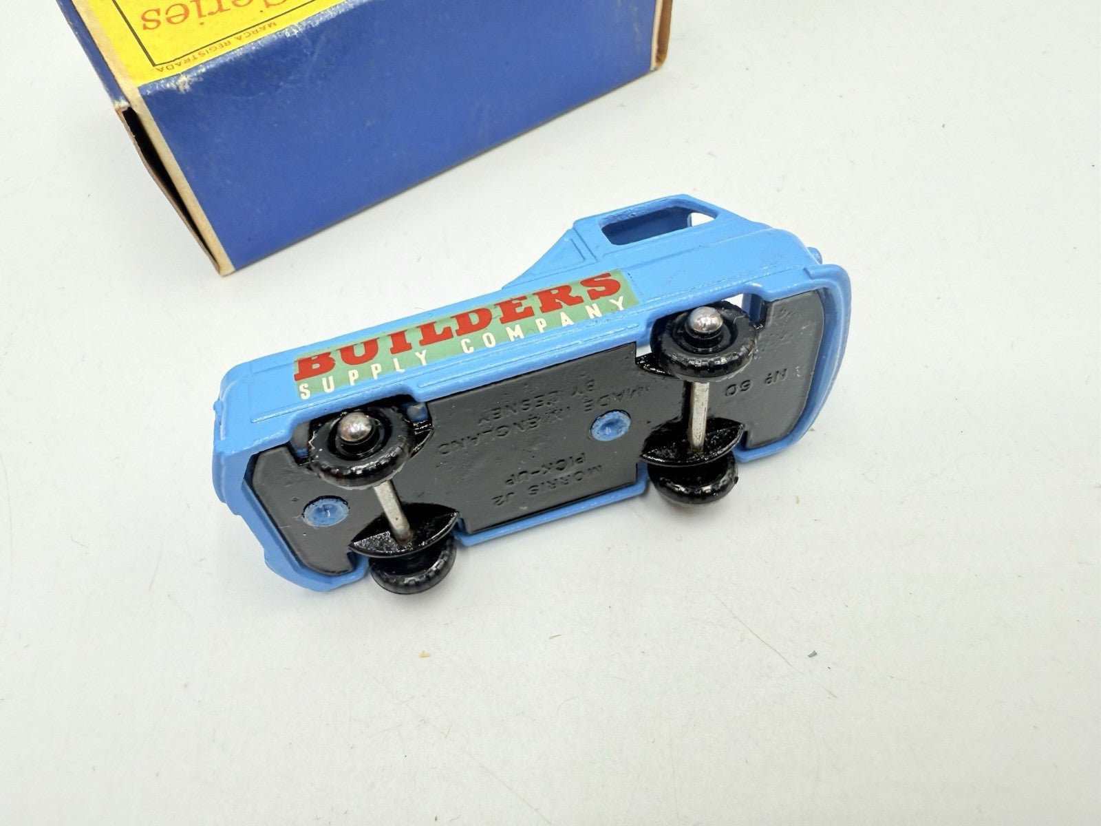 Matchbox Lesney 60a Morris J2 Pick Up BPW - Magic Matchbox