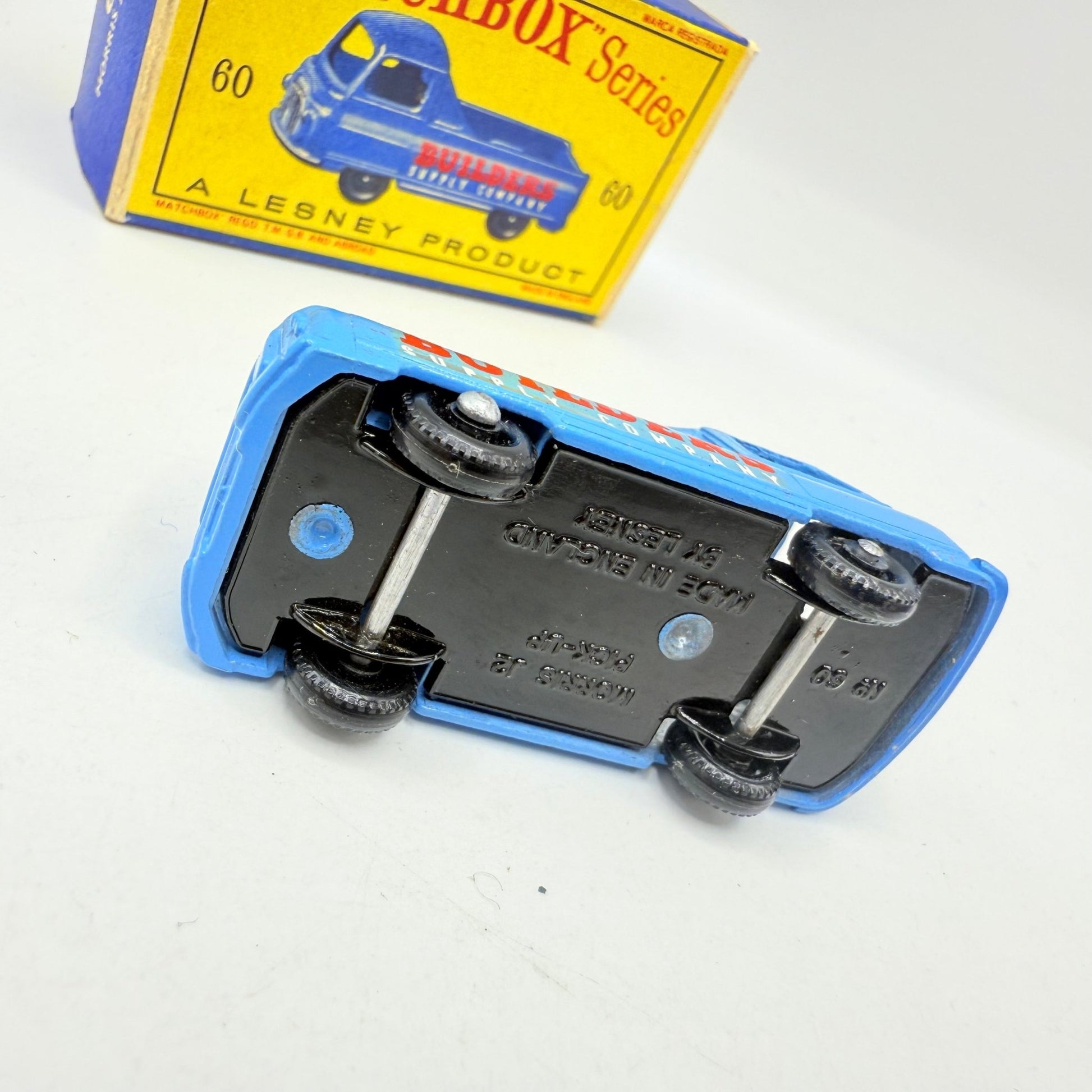 Matchbox Lesney 60a Morris J2 Pick - up BPW with rear window - Magic Matchbox