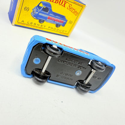 Matchbox Lesney 60a Morris J2 Pick - up BPW with rear window - Magic Matchbox