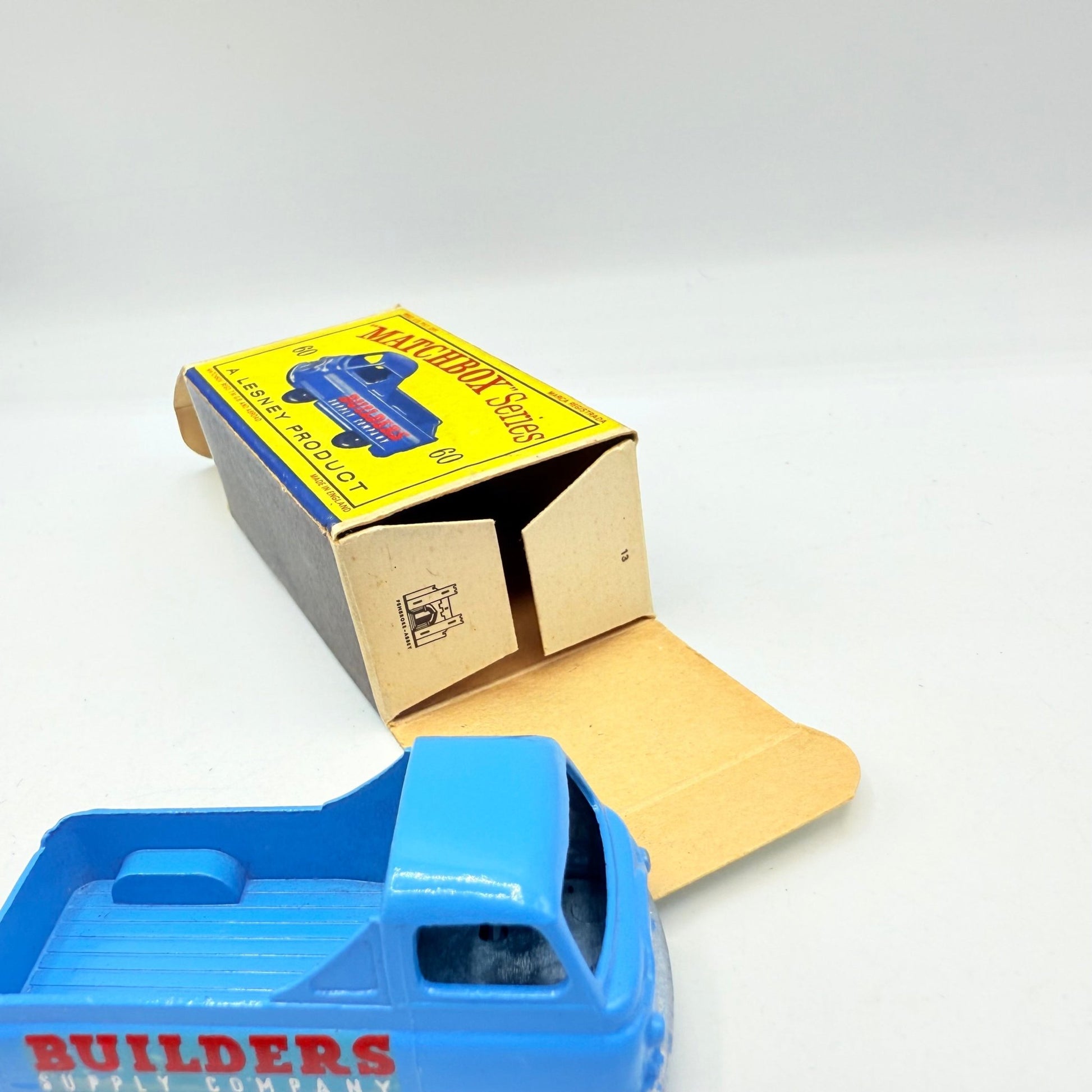 Matchbox Lesney 60a Morris J2 Pick - up BPW with rear window - Magic Matchbox