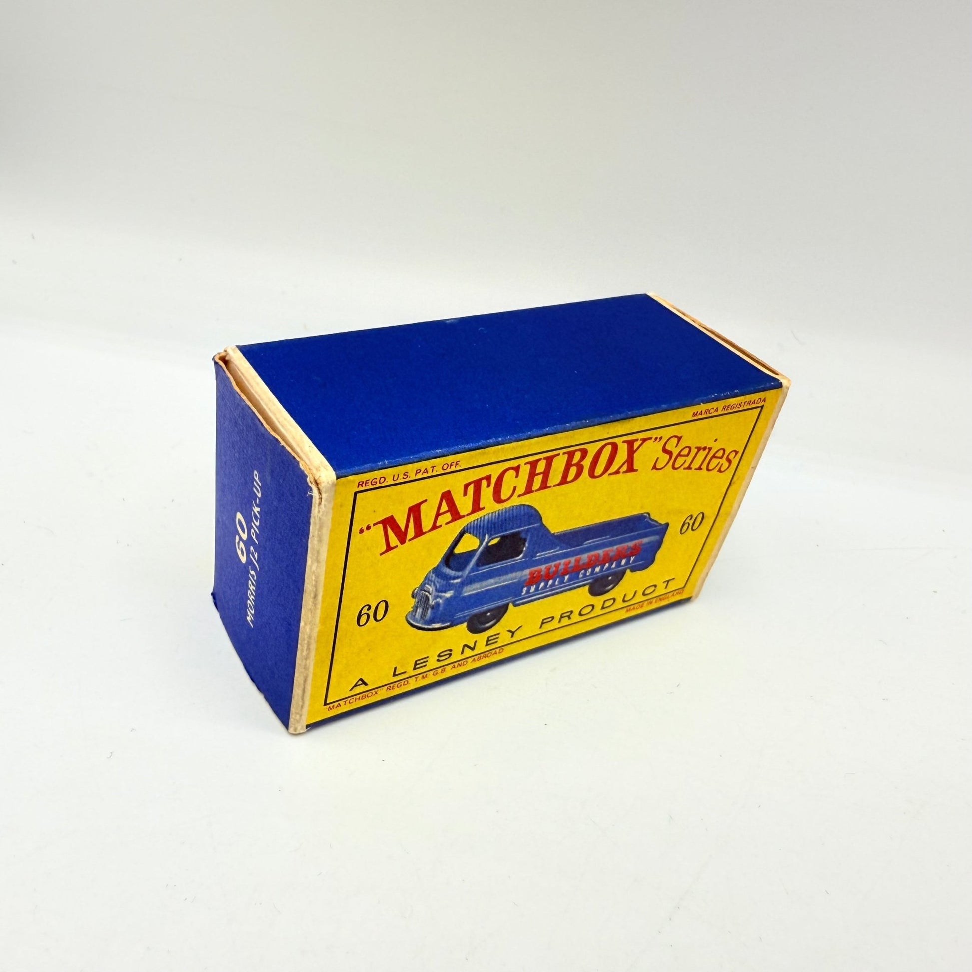 Matchbox Lesney 60a Morris J2 Pick - up BPW with rear window - Magic Matchbox