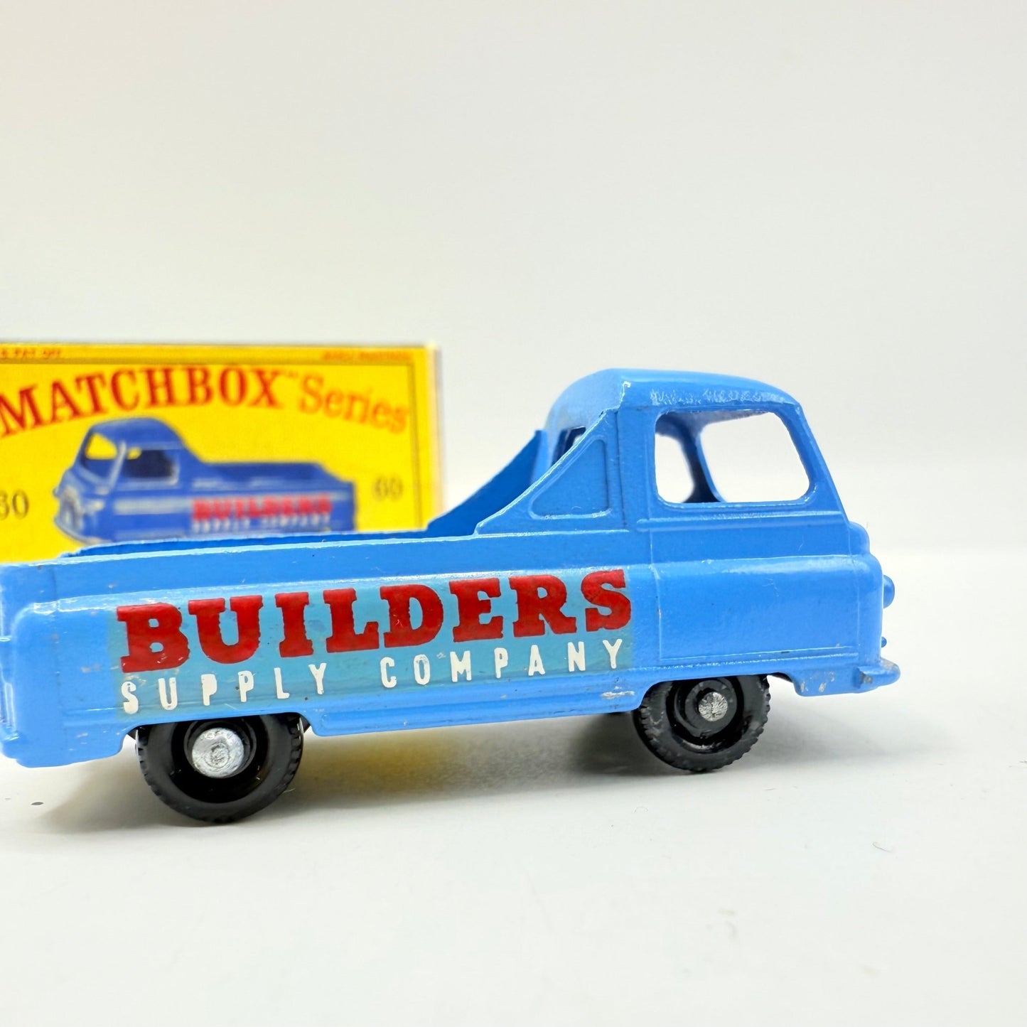 Matchbox Lesney 60a Morris J2 Pick - up BPW with rear window - Magic Matchbox