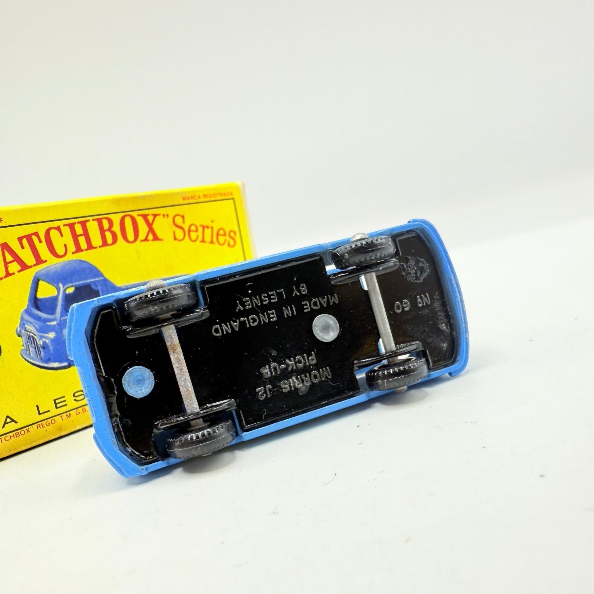 Matchbox Lesney 60a Morris J2 Pick - up BPW without rear window - Magic Matchbox