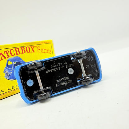 Matchbox Lesney 60a Morris J2 Pick - up BPW without rear window - Magic Matchbox
