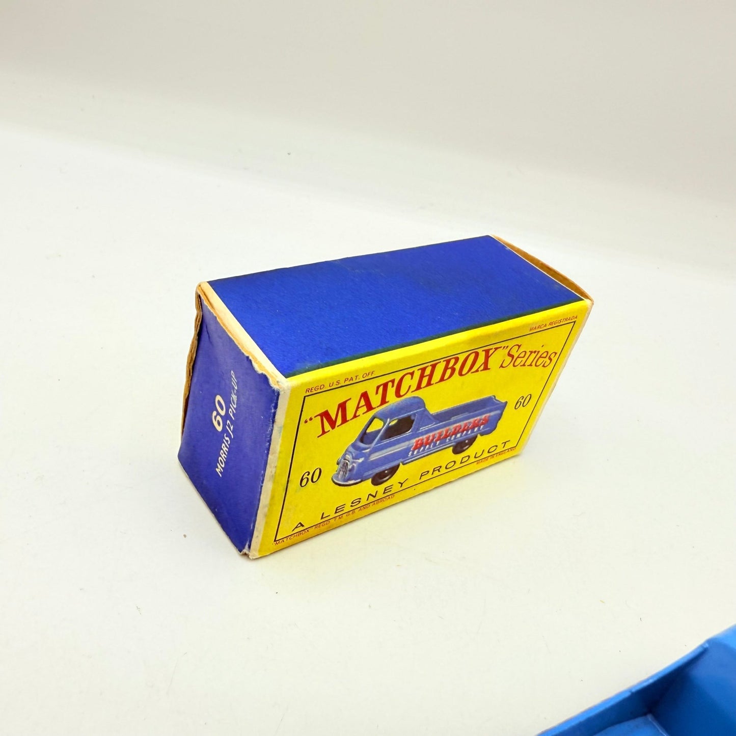 Matchbox Lesney 60a Morris J2 Pick - up BPW without rear window - Magic Matchbox