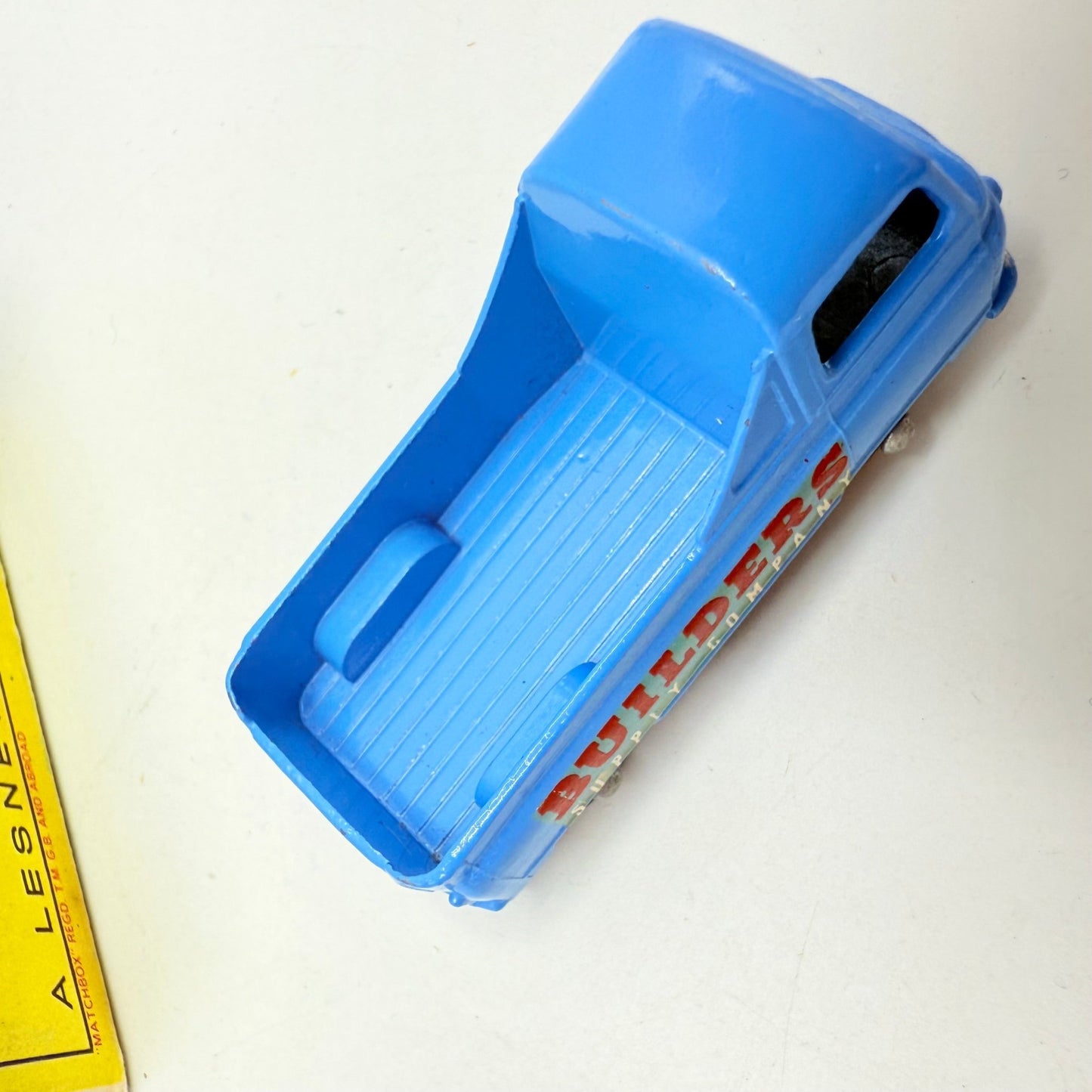 Matchbox Lesney 60a Morris J2 Pick - up BPW without rear window - Magic Matchbox