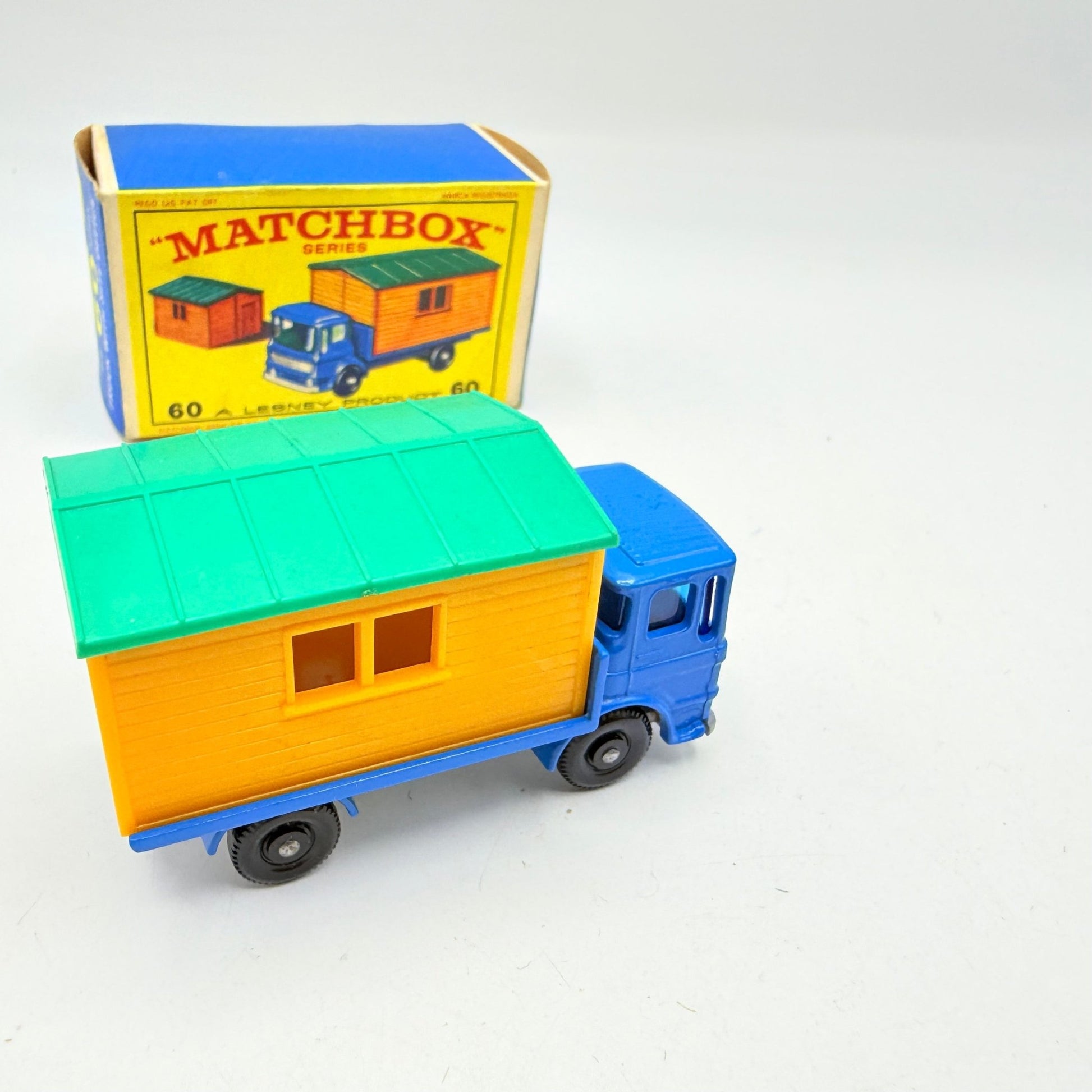 Matchbox Lesney 60c Site Office Truck - Magic Matchbox