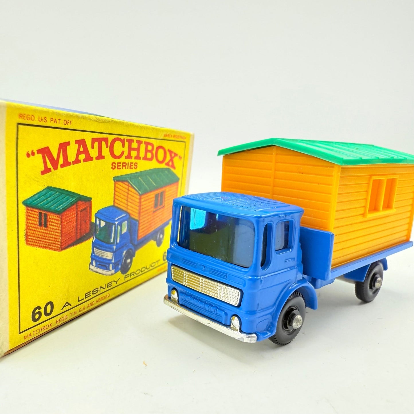 Matchbox Lesney 60c Site Office Truck - Magic Matchbox