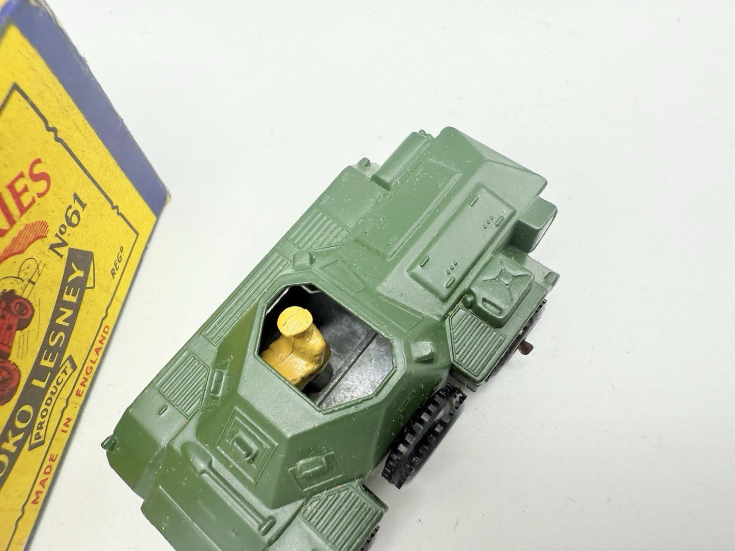 Matchbox Lesney 61a Ferret Scout Car BPW - Magic Matchbox
