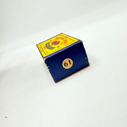 Matchbox Lesney 61a Ferret Scout Car Empty Original Box - Magic Matchbox