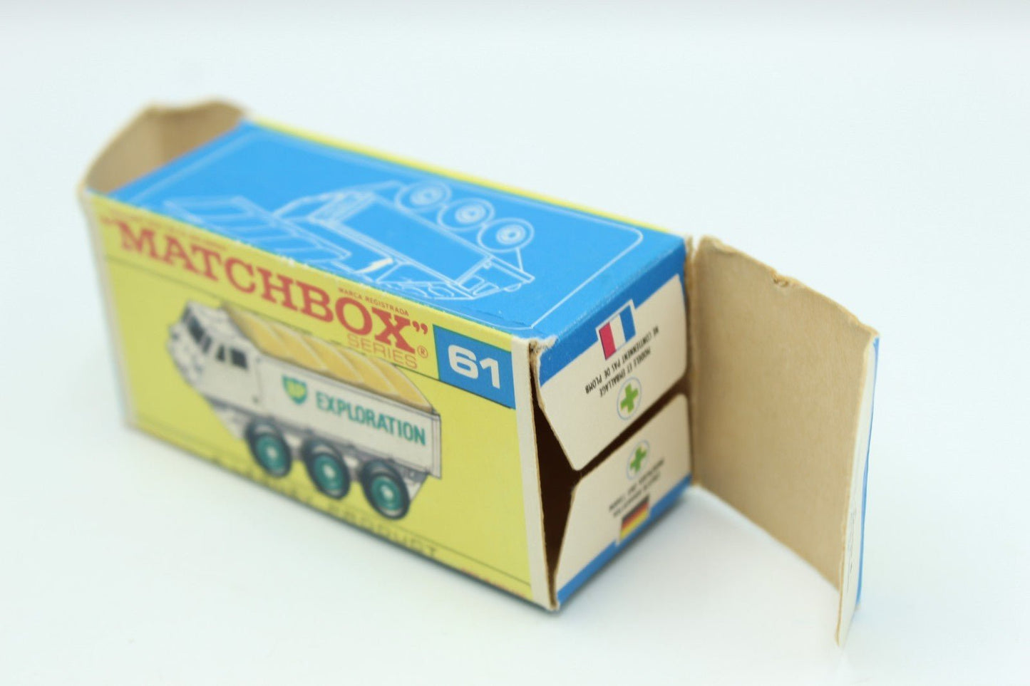 Matchbox Lesney 61b Alvis Stalwart RIDGED LOAD BED - Magic Matchbox
