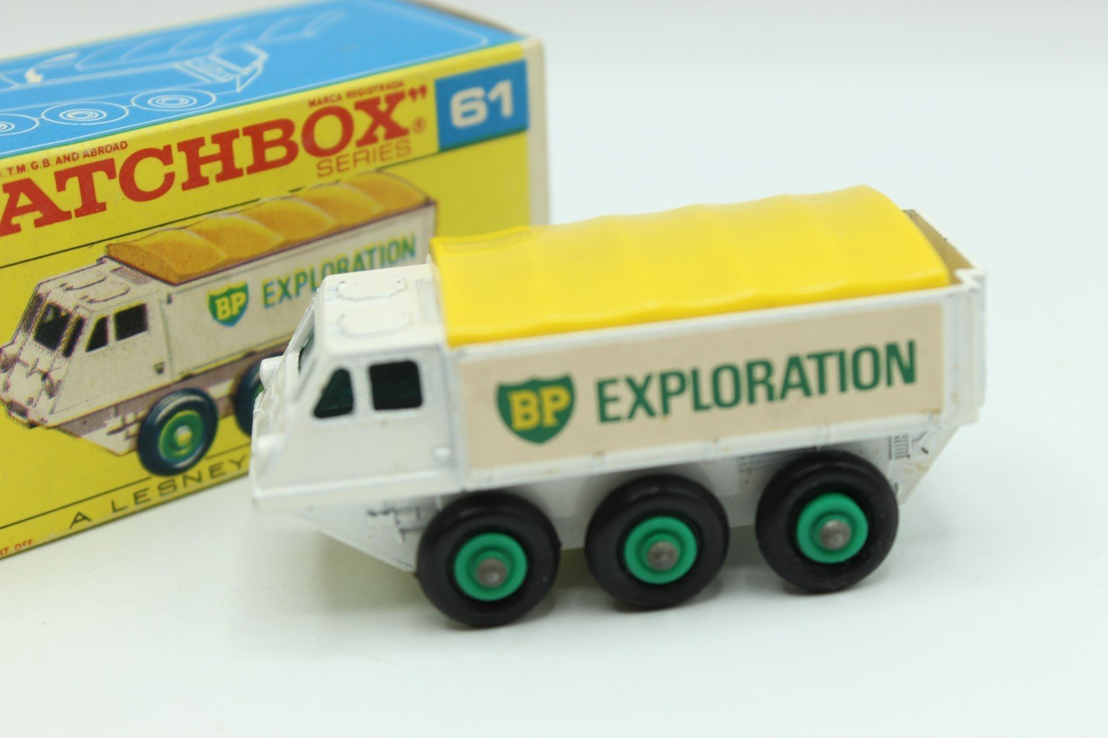 Matchbox Lesney 61b Alvis Stalwart SMOOTH LOAD BED - Magic Matchbox