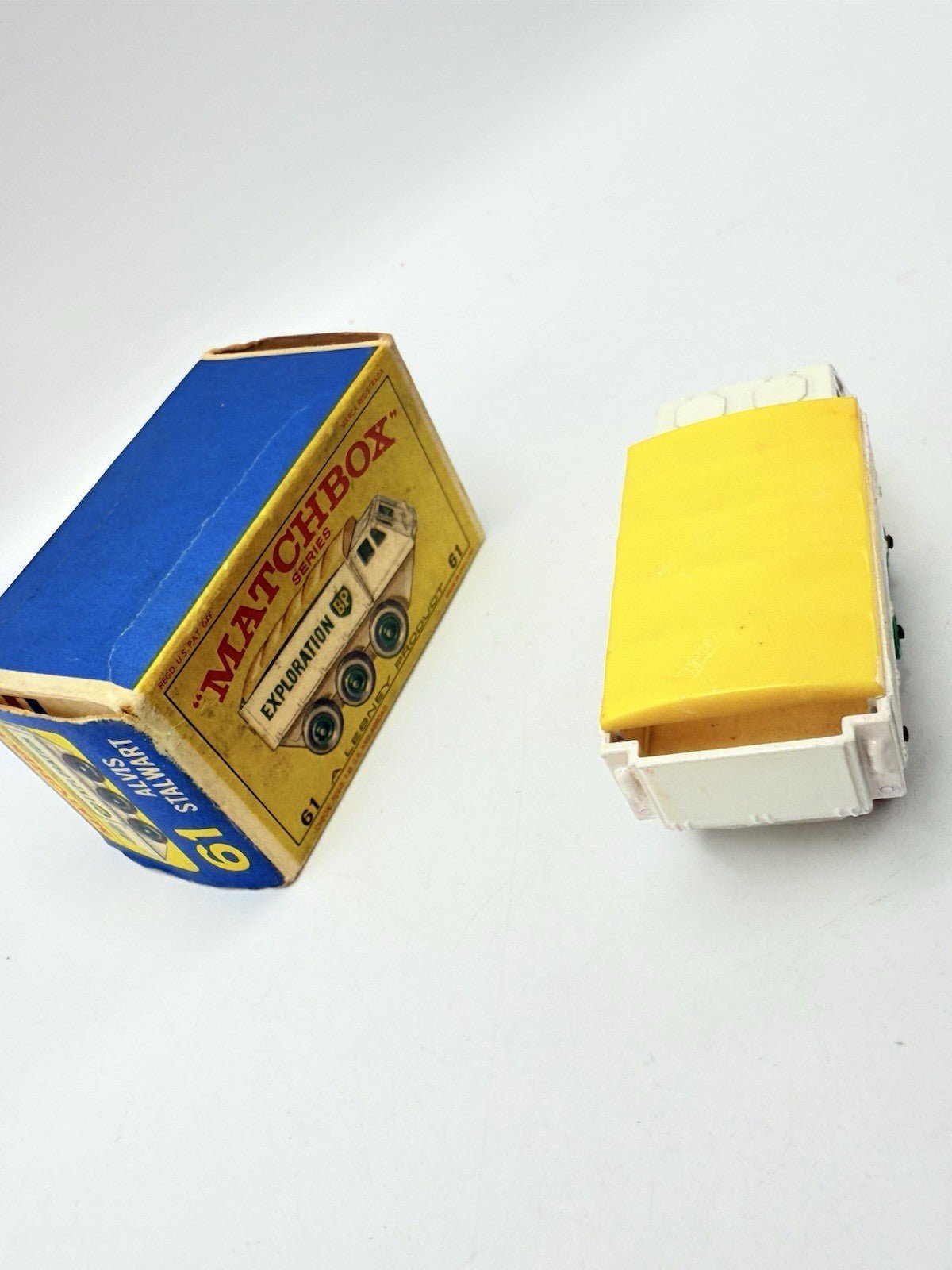 Matchbox Lesney 61b Alvis Stalwart SMOOTH LOAD BED - Magic Matchbox