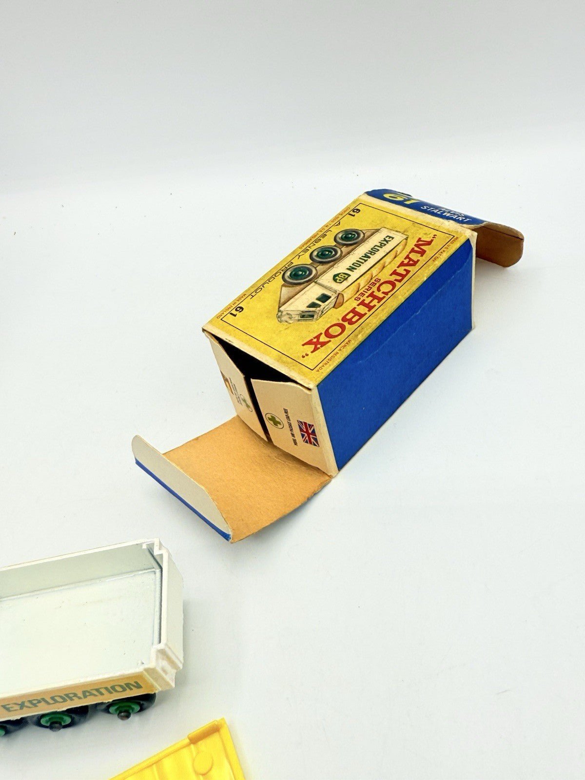 Matchbox Lesney 61b Alvis Stalwart SMOOTH LOAD BED - Magic Matchbox