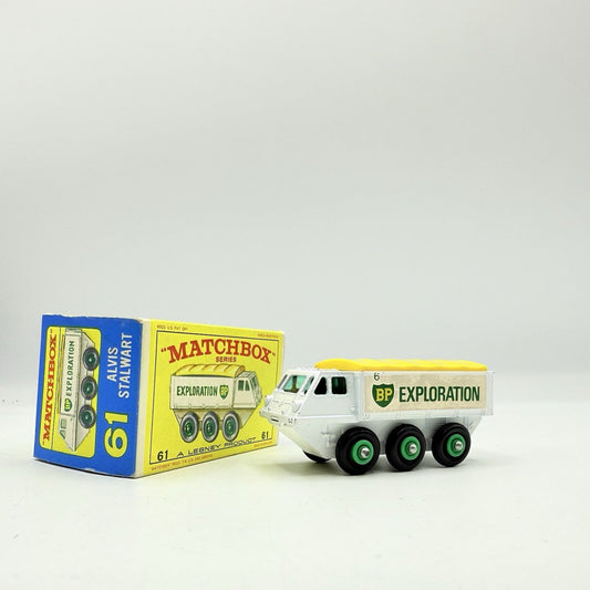 Matchbox Lesney 61b Alvis Stalwart SMOOTH LOAD BED Decal Error - Magic Matchbox