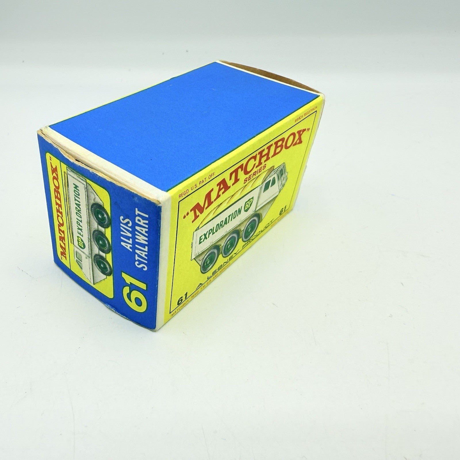 Matchbox Lesney 61b Alvis Stalwart SMOOTH LOAD BED Decal Error - Magic Matchbox