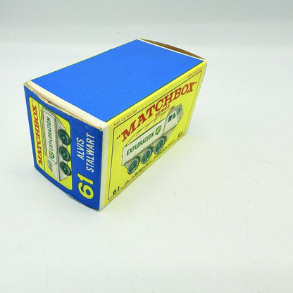 Matchbox Lesney 61b Alvis Stalwart SMOOTH LOAD BED Decal Error - Magic Matchbox