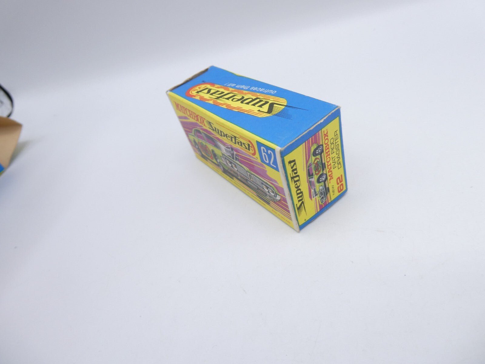 Matchbox Lesney 62 Mercury Cougar Rat Rod Empty Original Box - Magic Matchbox