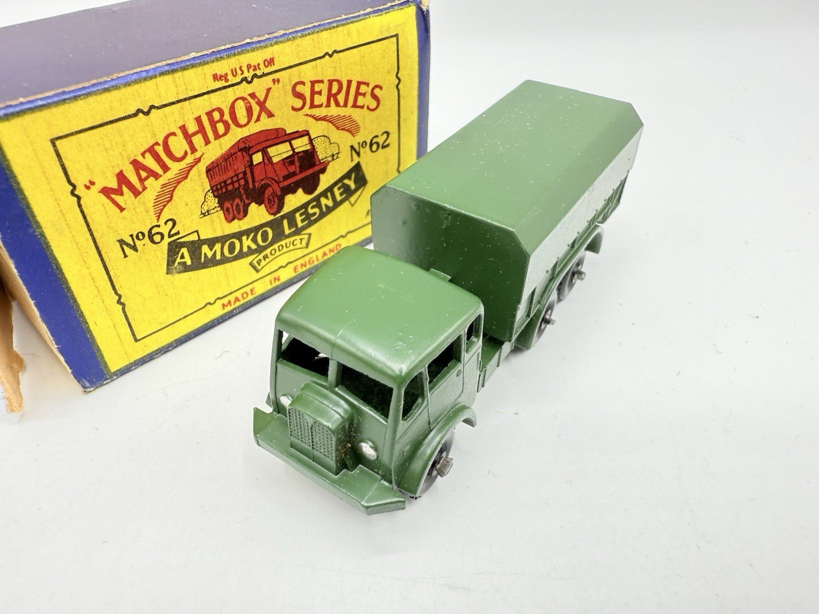 Matchbox Lesney 62a AEC General Serice Lorry - Magic Matchbox
