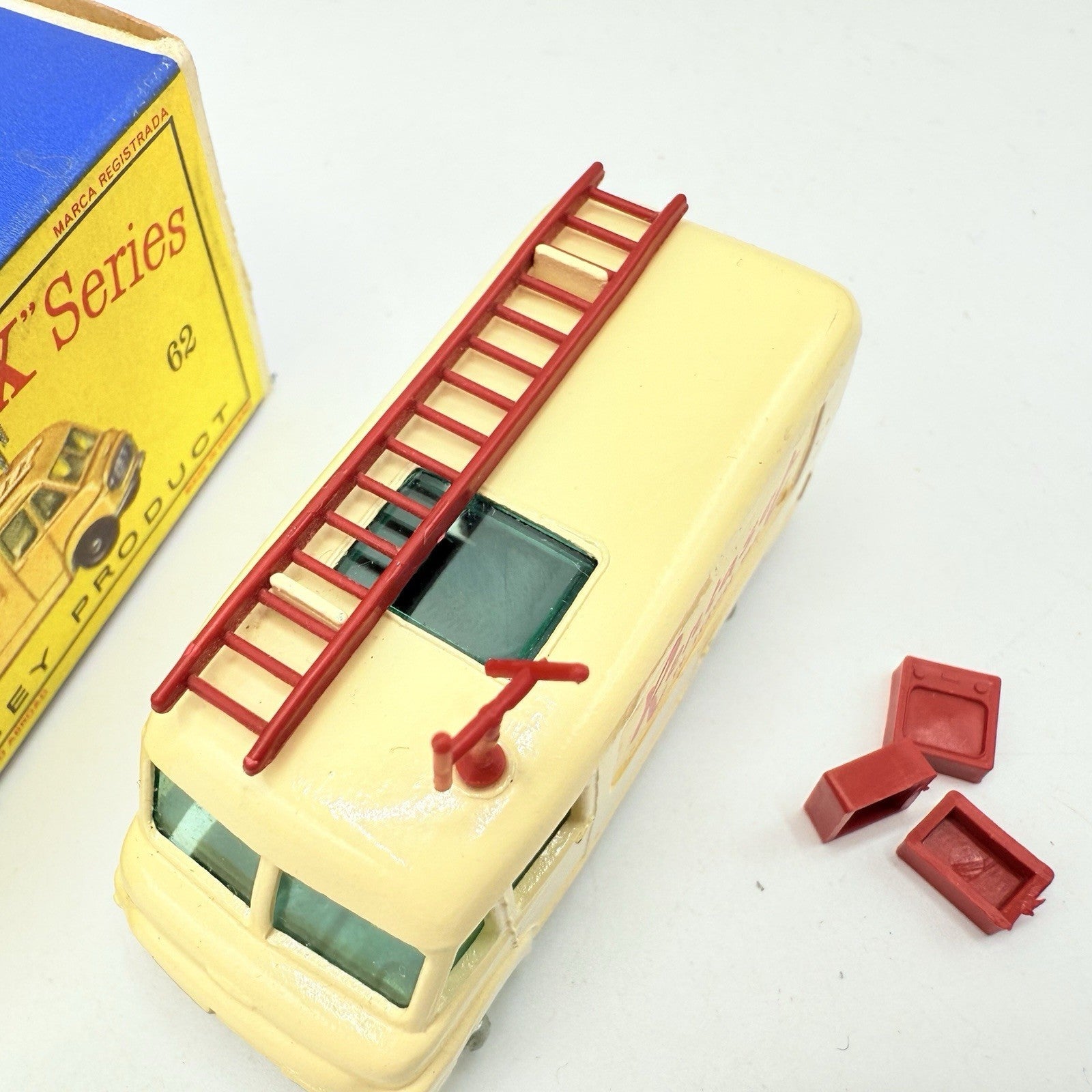 ミニカー Matchbox No 62 TV SERVICE VAN Matchbox Lesney #62 TV Service Van - Radio Rentals 1964 Toy