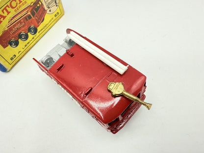 Matchbox Lesney 63b Alvis Foamite Crash Tender Boxed - Magic Matchbox