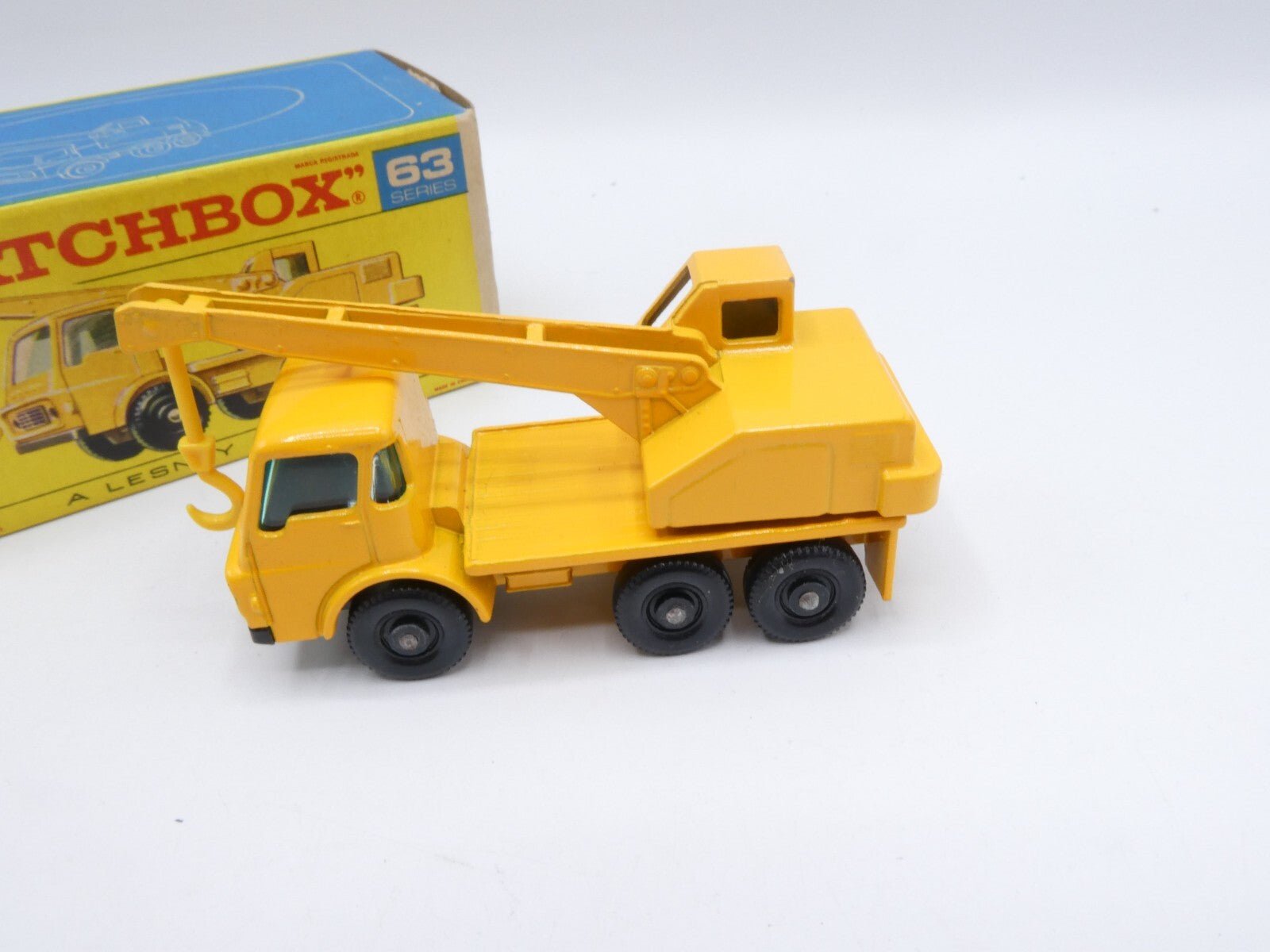 Matchbox Lesney 63c Dodge Crane Truck - Magic Matchbox