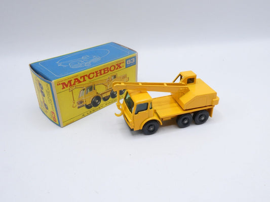 Matchbox Lesney 63c Dodge Crane Truck - Magic Matchbox
