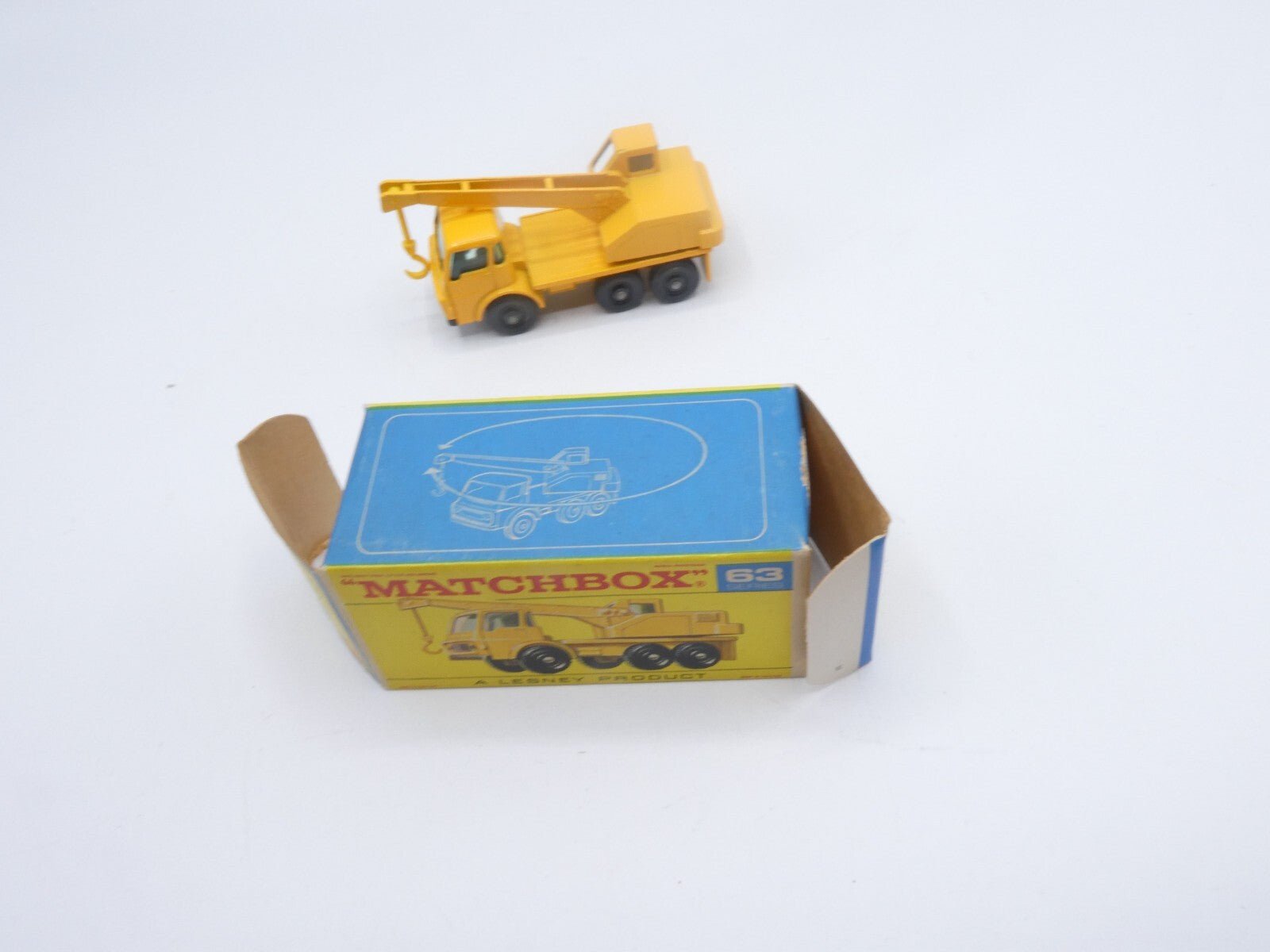 Matchbox Lesney 63c Dodge Crane Truck - Magic Matchbox