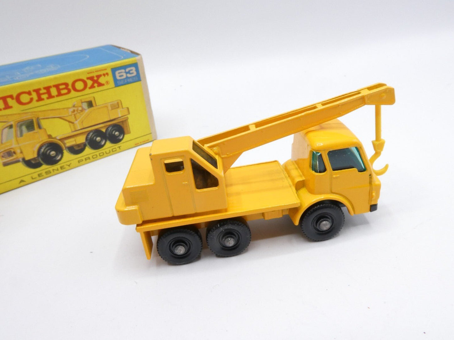 Matchbox Lesney 63c Dodge Crane Truck - Magic Matchbox
