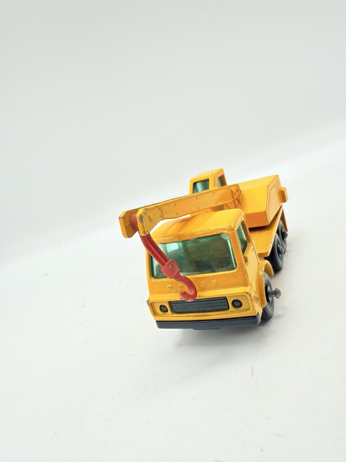 Matchbox Lesney 63c Dodge Crane Truck - Red Hook - Magic Matchbox
