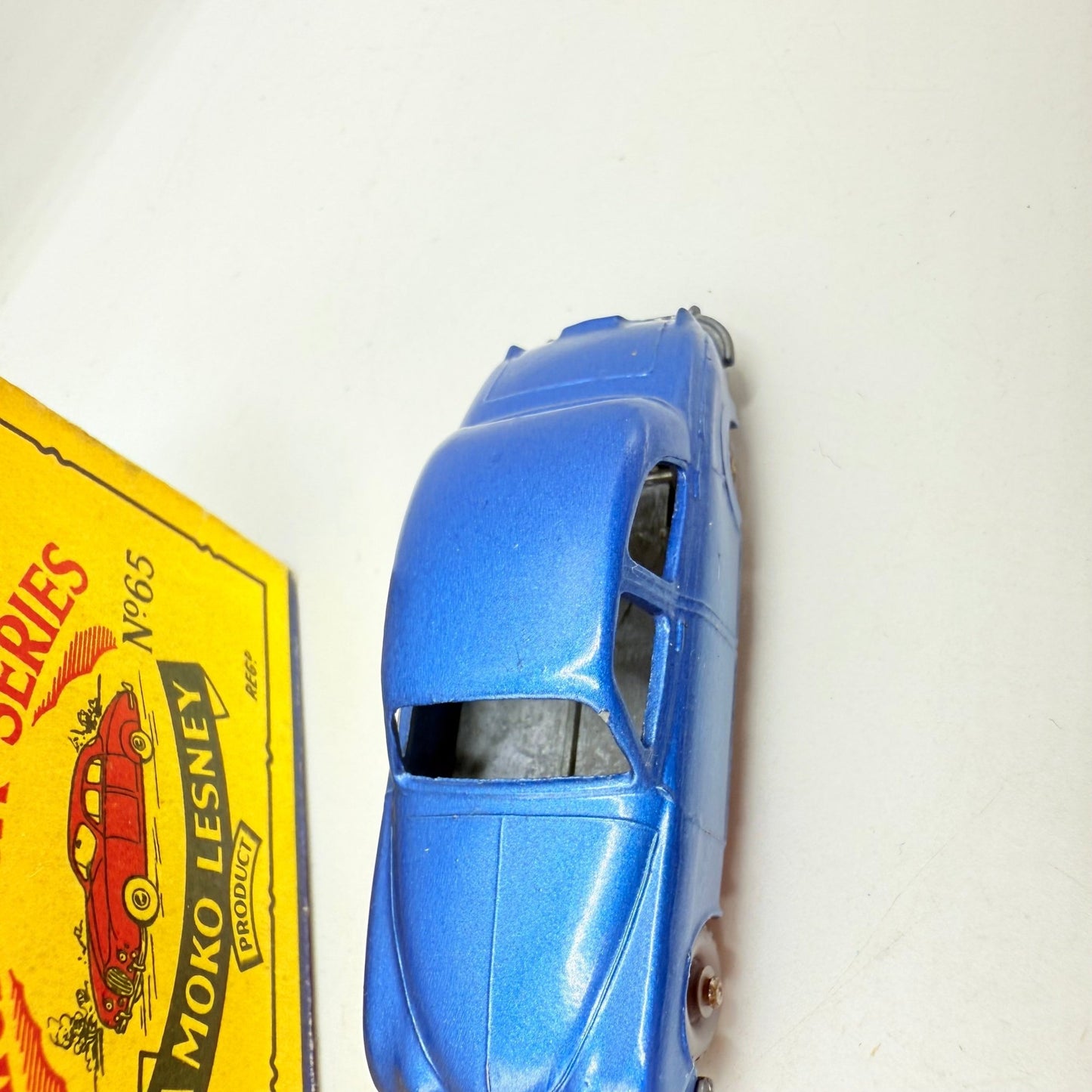 Matchbox Lesney 65a Jaguar 3.4 METALLIC BLUE - Magic Matchbox